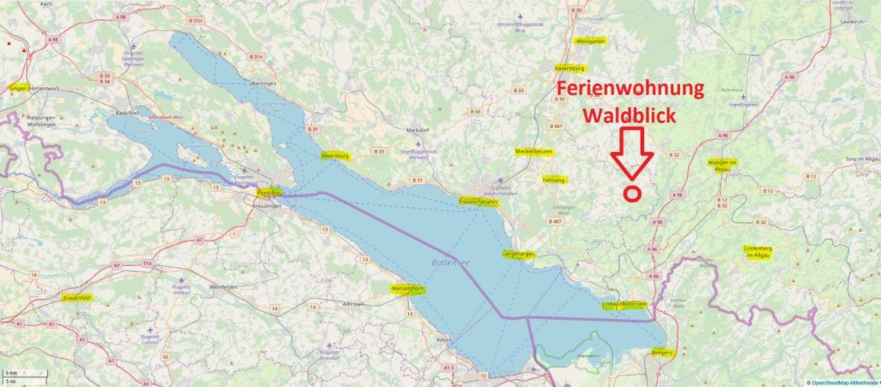 Ferienwohnung Waldblick Нойкирх Экстерьер фото